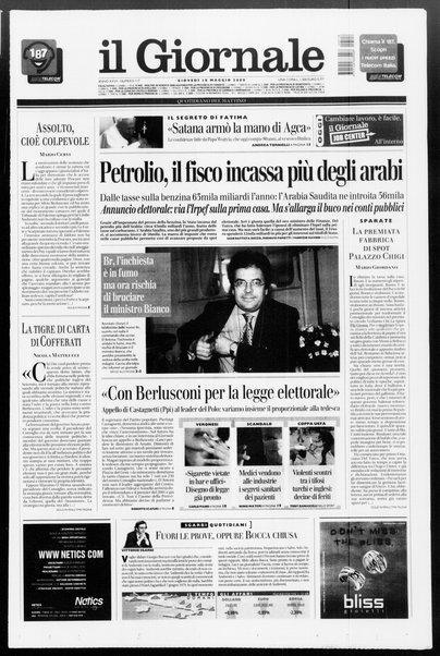 Il giornale : quotidiano del mattino